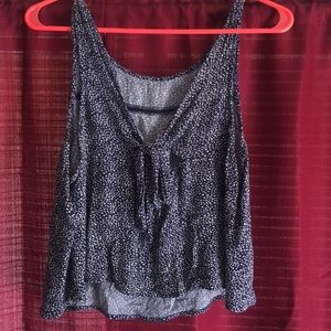 Xhilaration flowy crop top